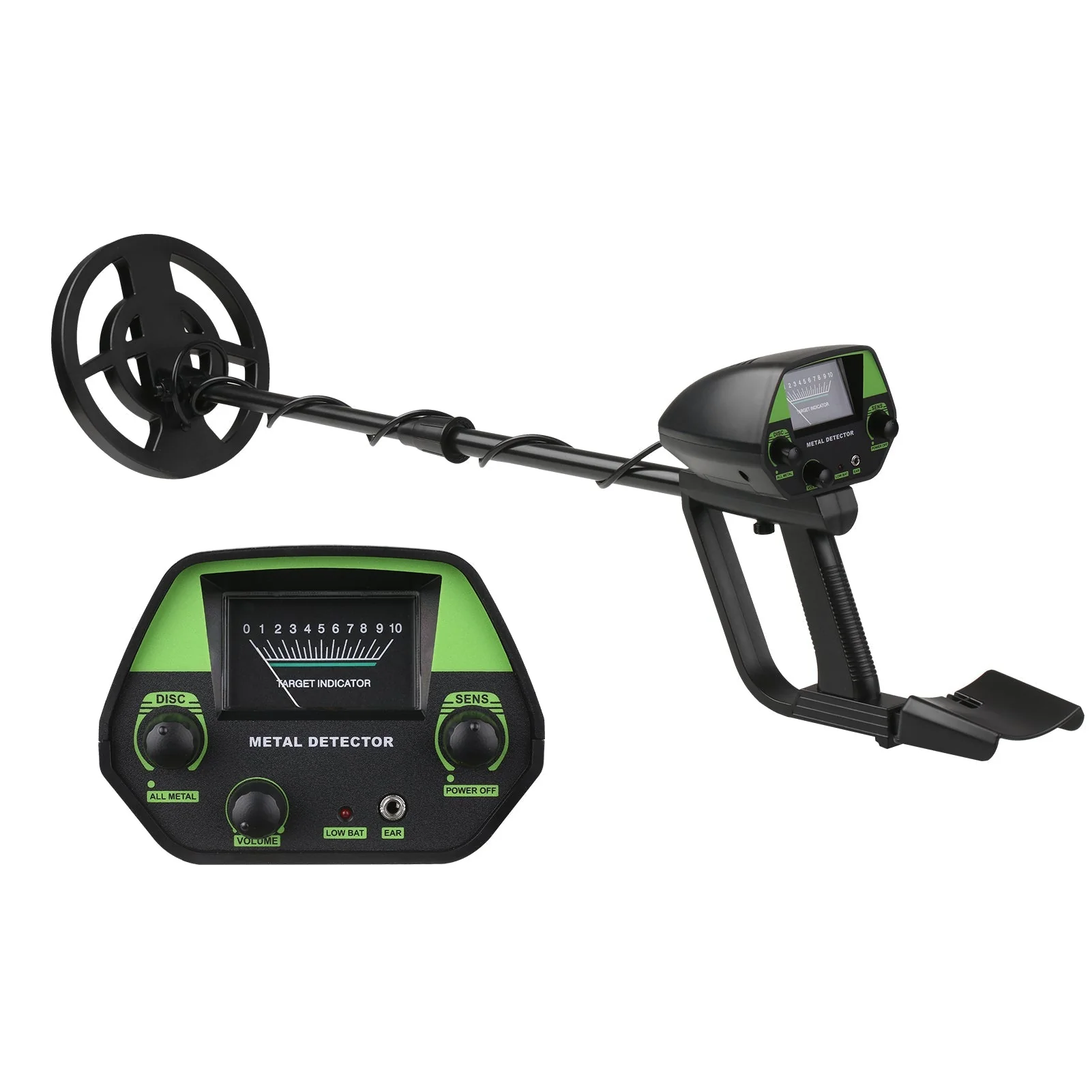Professional Metal Detector For Treasure Searching # Green - Image 8