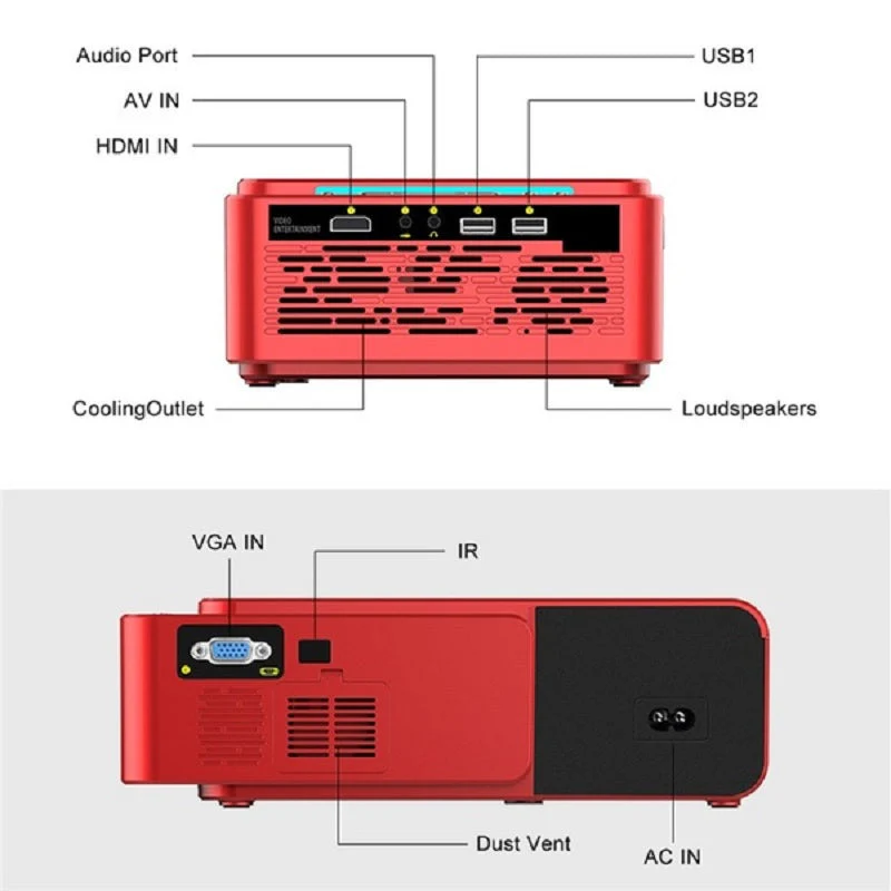 Projector Smart WiFi HD Projector - Image 10