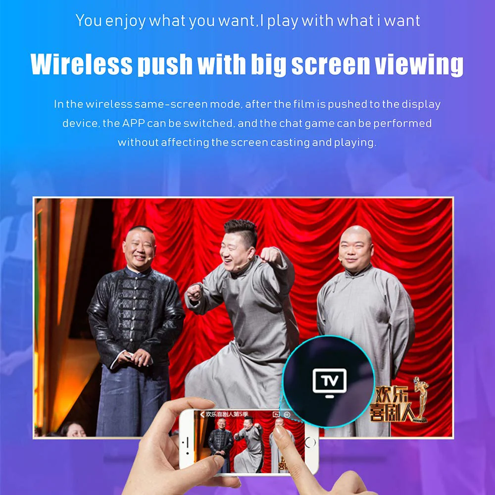 Projector Smart WiFi Projector 1080p HD LED - Image 5