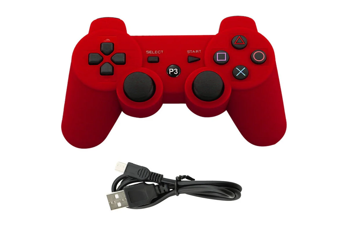 PS3 Wireless Controller Red - Image 3