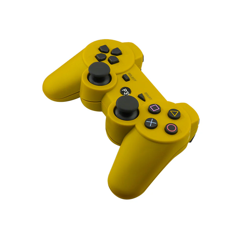 PS3 Wireless Controller Yellow - Image 6