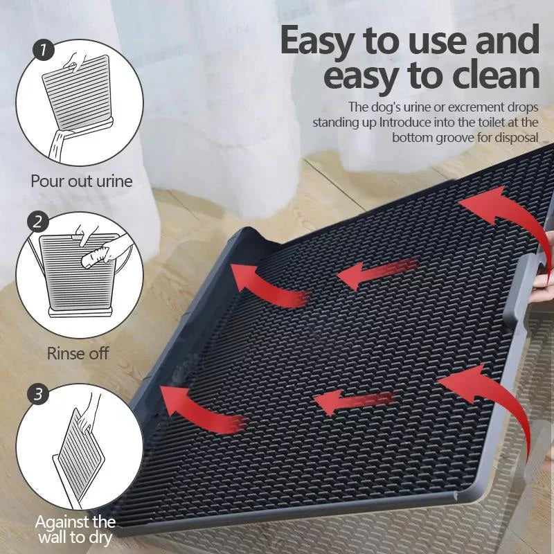 Puppy Dog Potty Tray Dog Training Toilet - L - Image 2