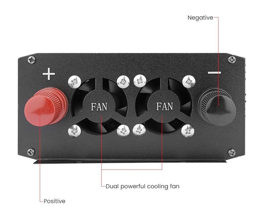 Pure Sine Wave Inverter 3000W 12V - Image 4