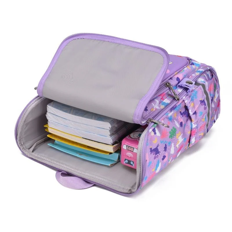 Purple Unicorn Backpack for Kids & School Bag for Girls NZ - Image 9