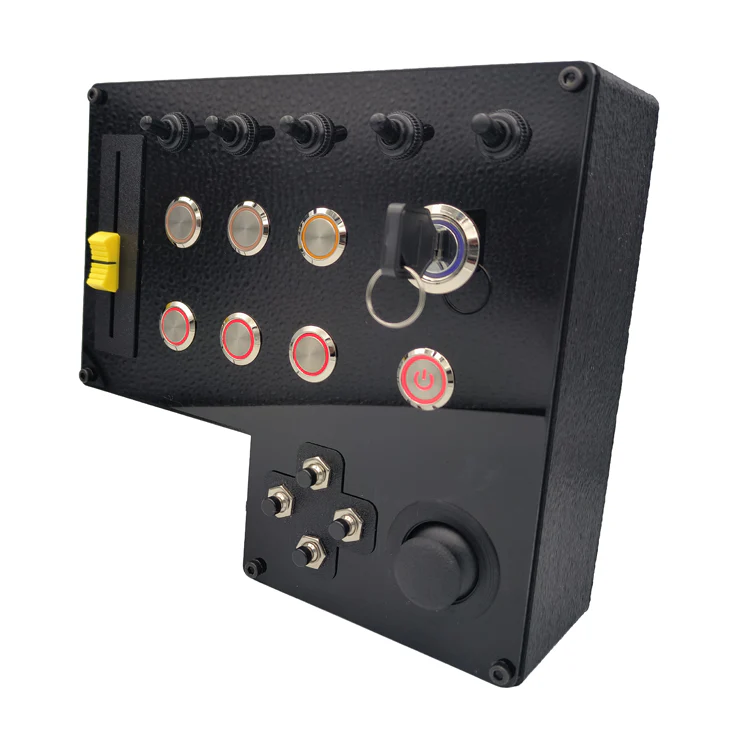 RaceCraftsNZ RC07 Button Box: The Professional Simulation Command Center
