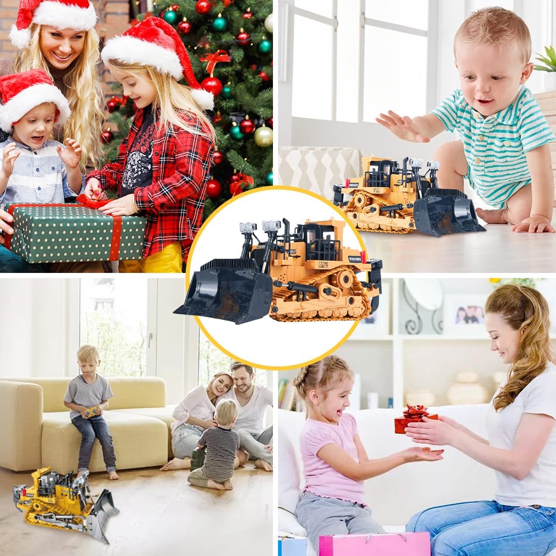 RC Bulldozer Remote Controlled Toys - Image 5