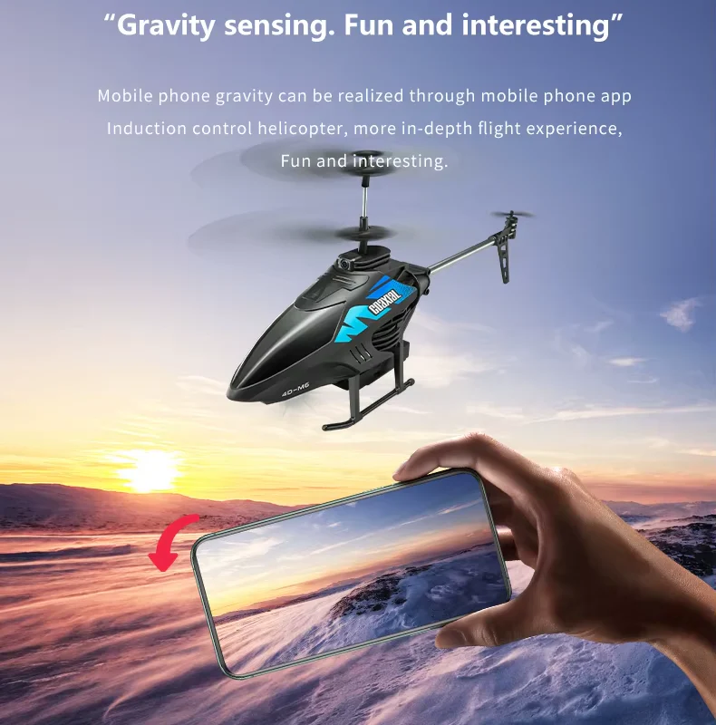 RC Helicopter Altitude Hold Aerial photography HD Camera - Image 4