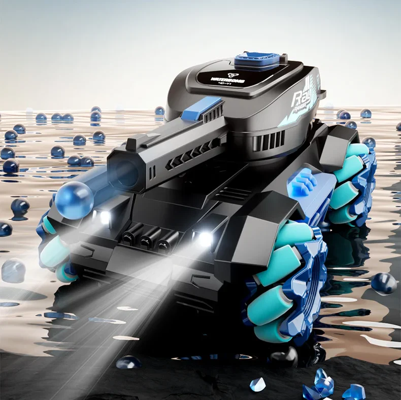 RC Tank Shoots Gesture Sensing Rc Stunt Car Light &amp; Music Water Bullet Ball - Image 4