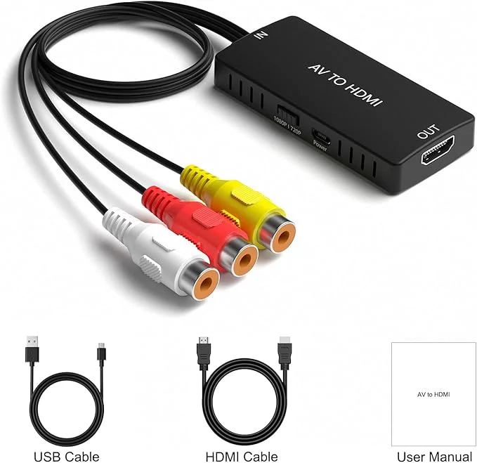 RCA to HDMI Adapter AV to HDMI Adapter - Image 7