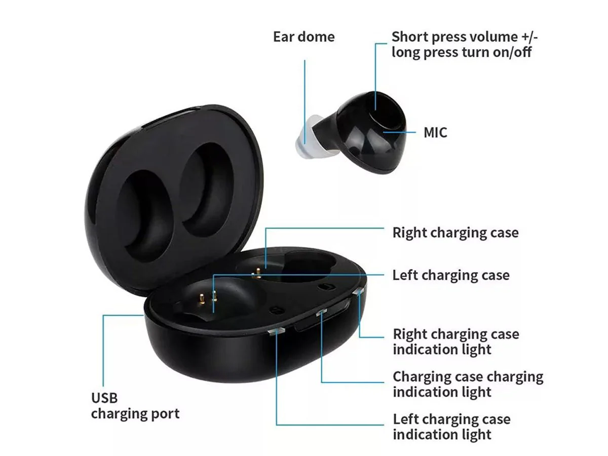 Rechargeable Hearing Aids with Battery - Image 4