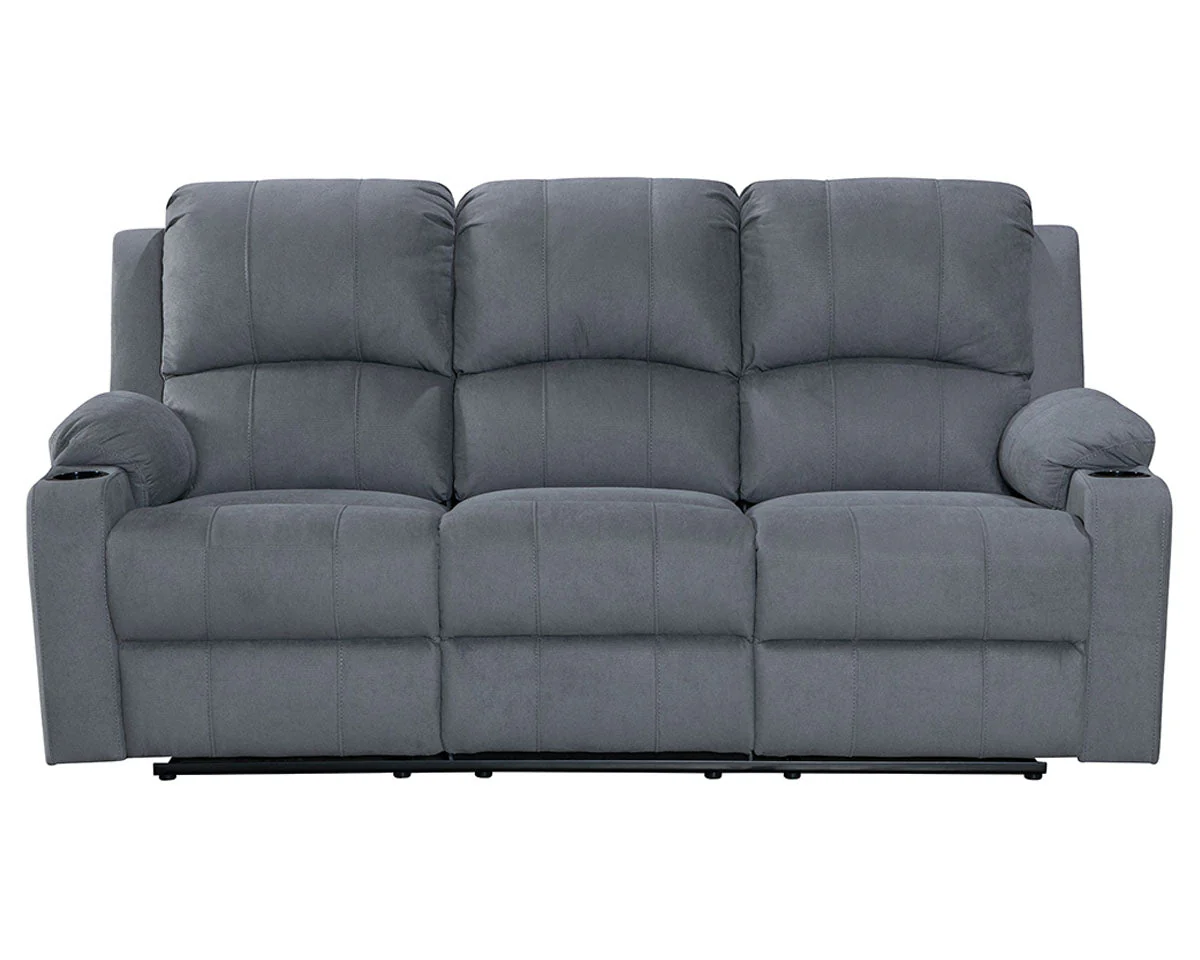 Recliner Sofa Set 3 Piece  NovaCloud Chenille - Image 4