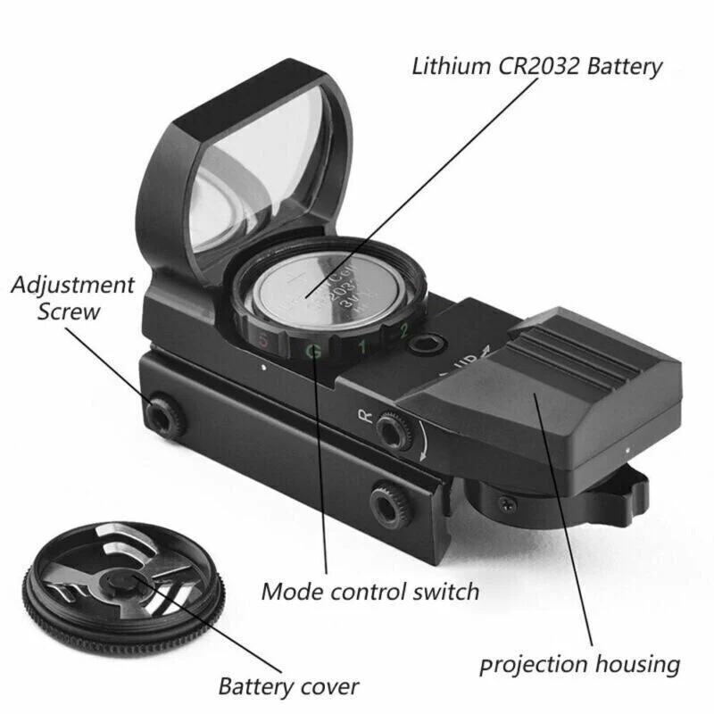 Green Dot Sight Tactical Holo 4 Reticle - Image 5