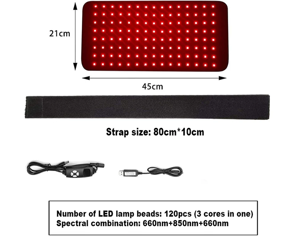 Red Light Therapy Wrap and Belt - Image 3