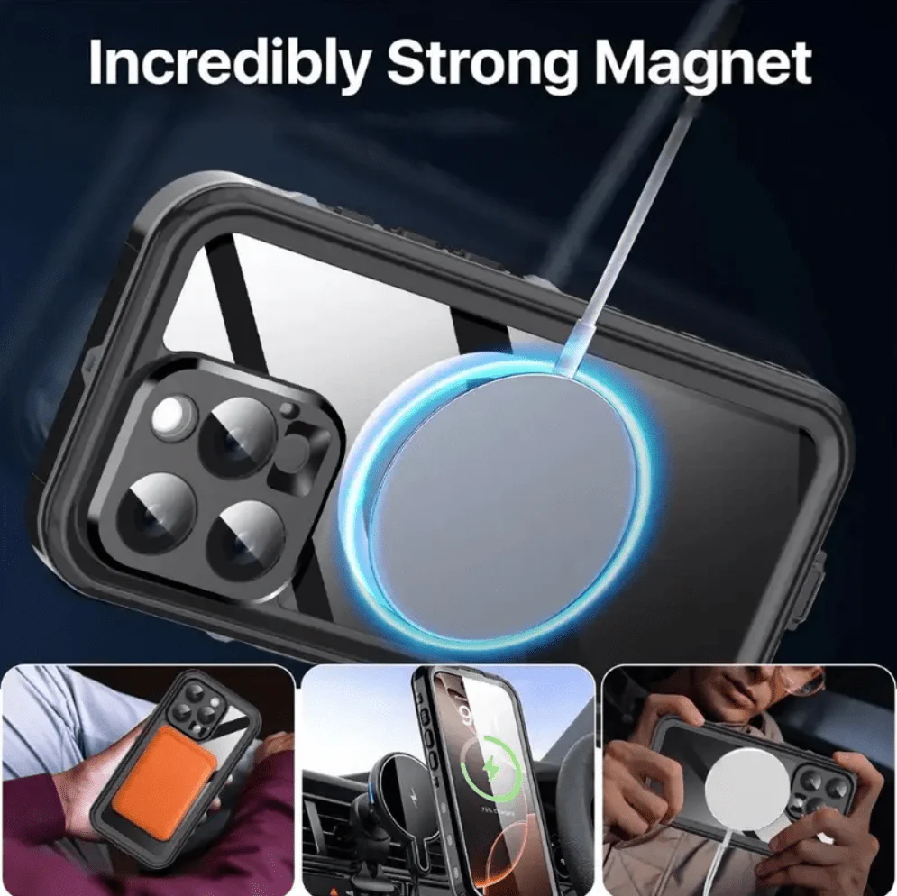 Redpepper Waterproof MagSafe Case for iPhone 16 Pro | Shockproof Cover - Image 4