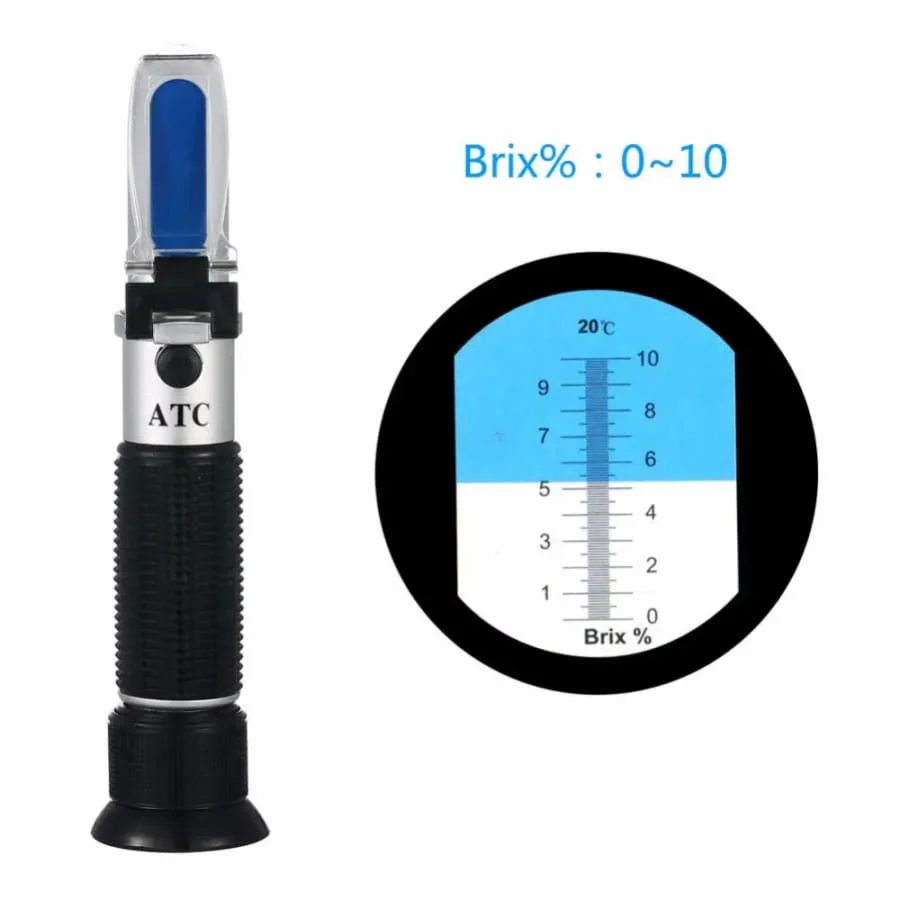 Refractometer - Sugar Concentration (0-10% Brix / Accuracy 0.1%) - Image 2