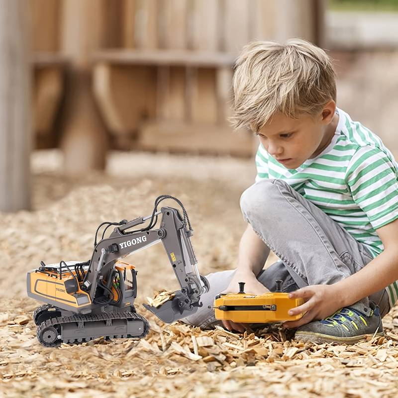 Remote Control Engineering Vehicles Series - 1:20 Excavator 11 Channels 2.4G - Image 2