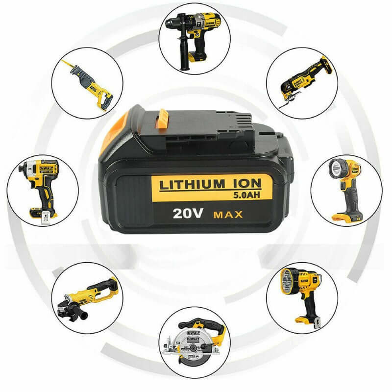 Replacement Dewalt battery charger DCB105 Battery 5000 mAh - Image 7