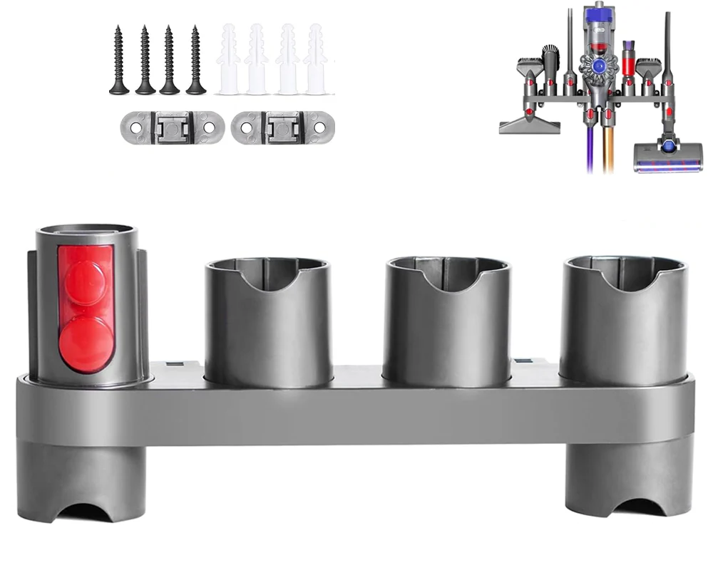 Upgrade Dyson Attachment Storage Rack Holder Brush Mount Set - Image 9