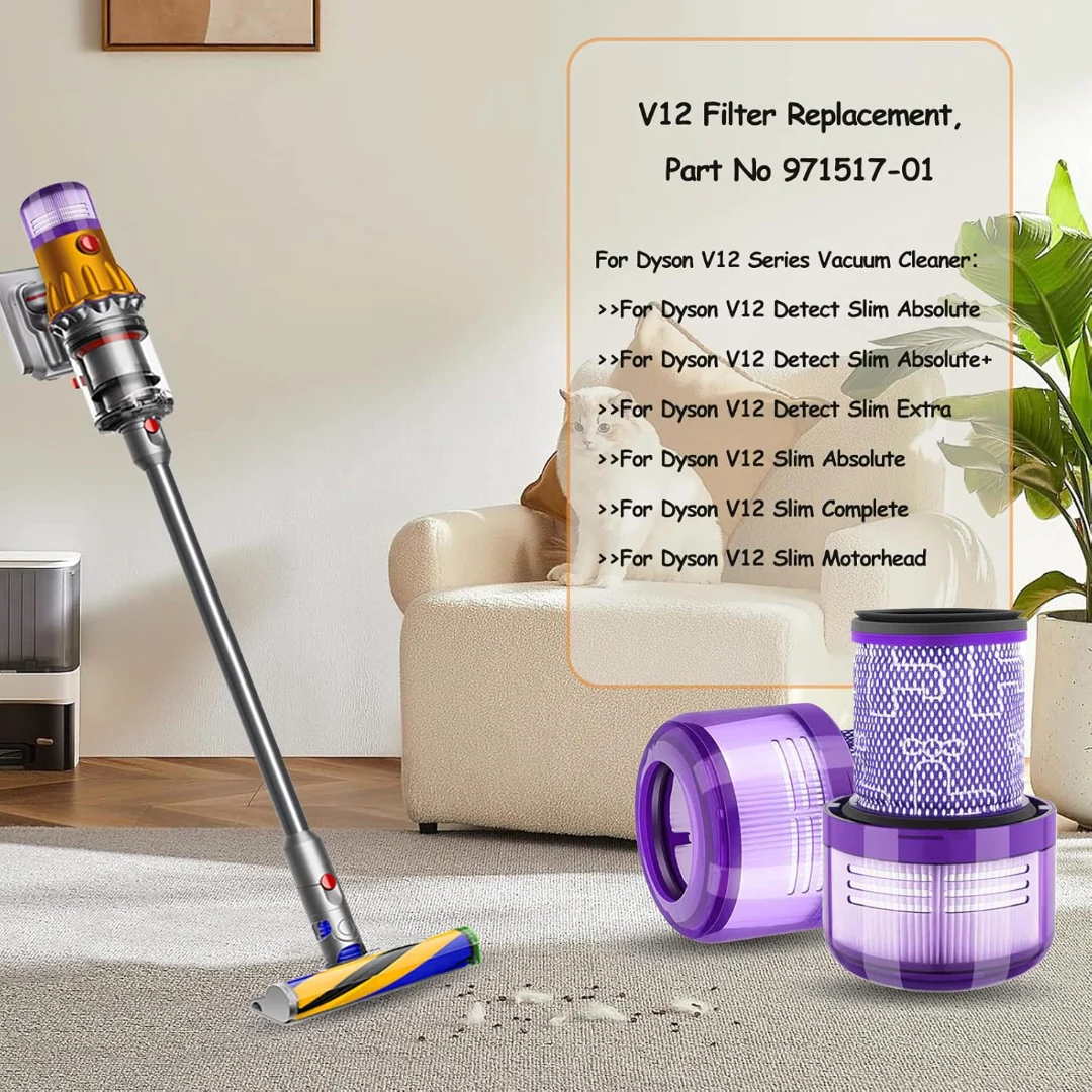 Replacement Filter for Dyson V12 Compatible with Detect Slim - Image 2