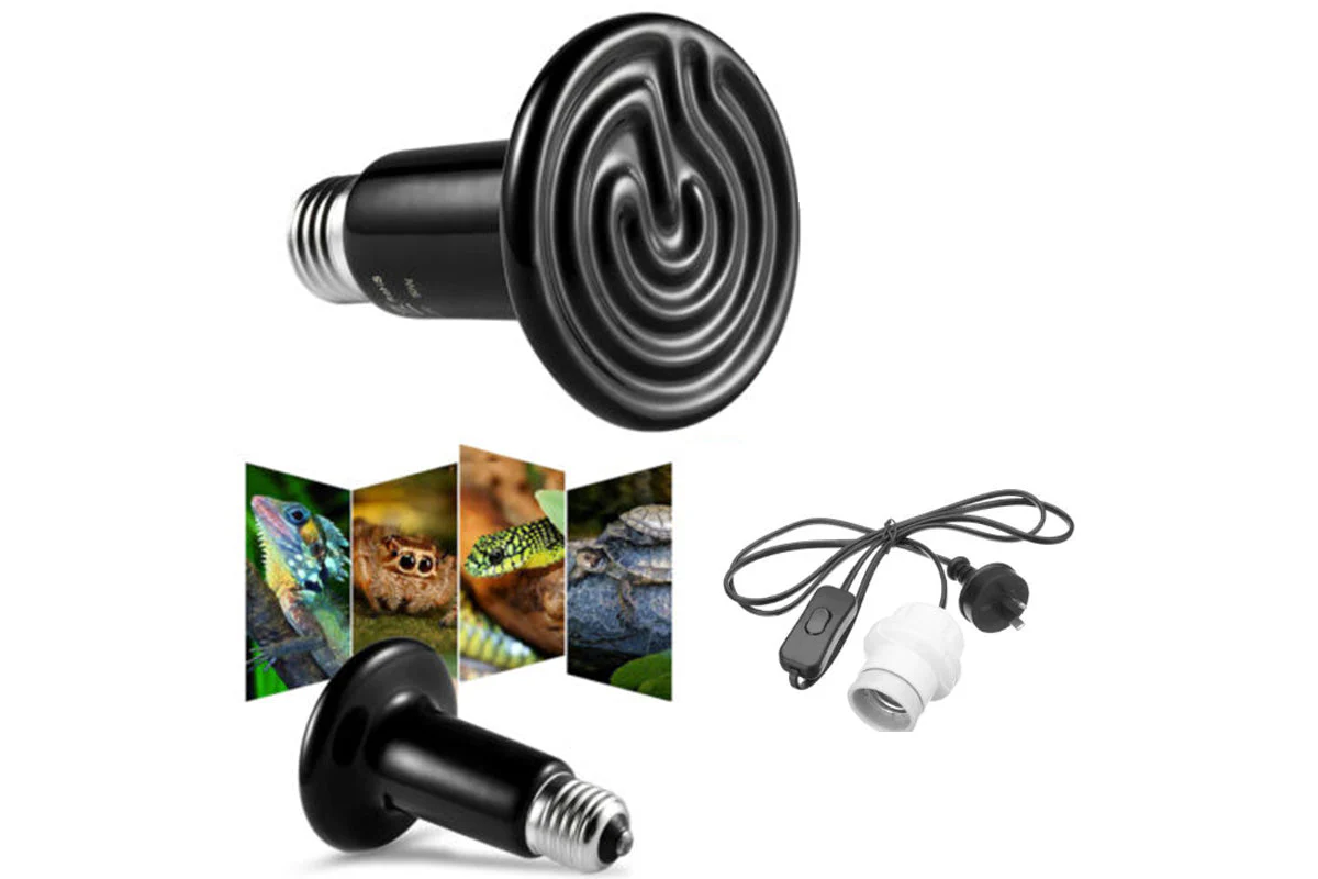 Reptile Light Ceramic Heat Lamp 200W - Image 2