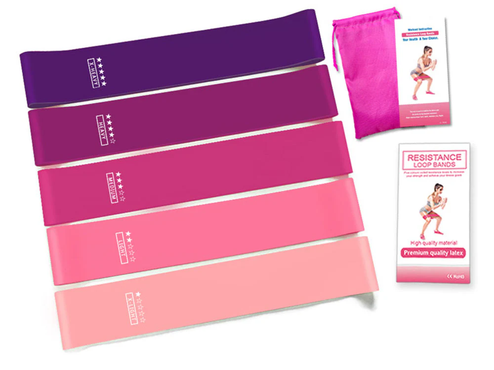 Resistance Band 5 Piece Set - Image 4