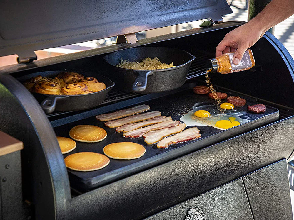 Reversible Cast Iron Grill Griddle Grill Plate - Image 4
