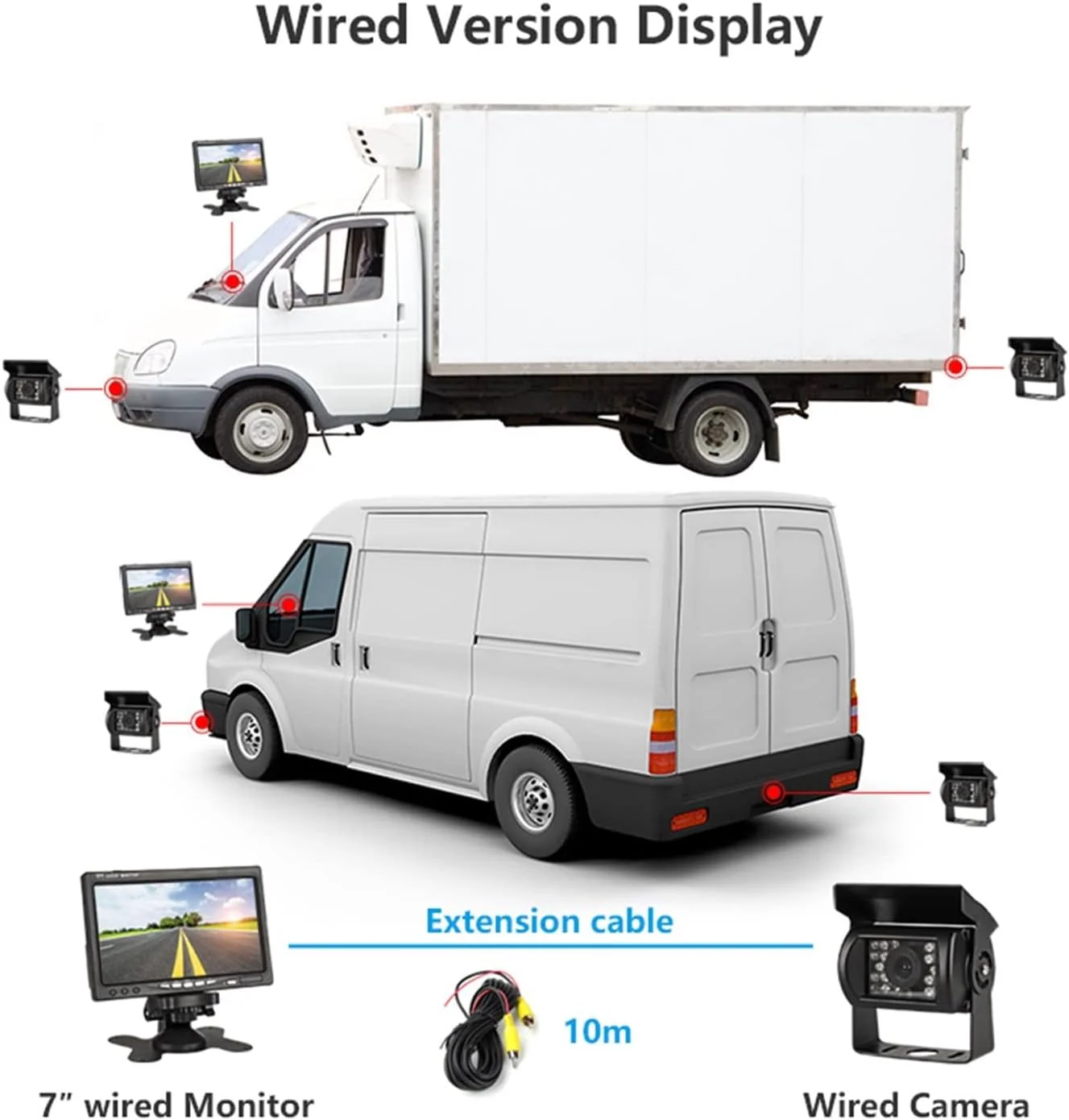 Reversing Camera Kit with 2 Cameras - Image 6