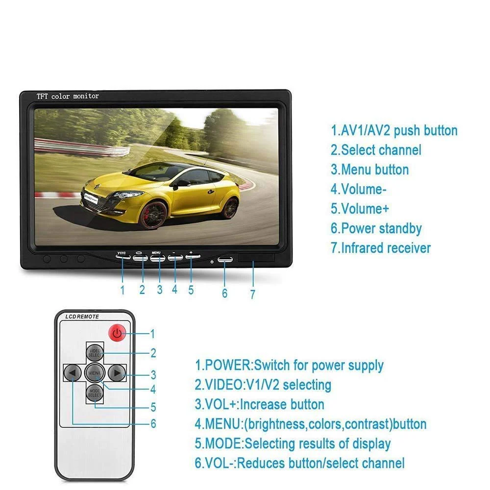 Reversing Camera Kit with 2 Cameras - Image 8
