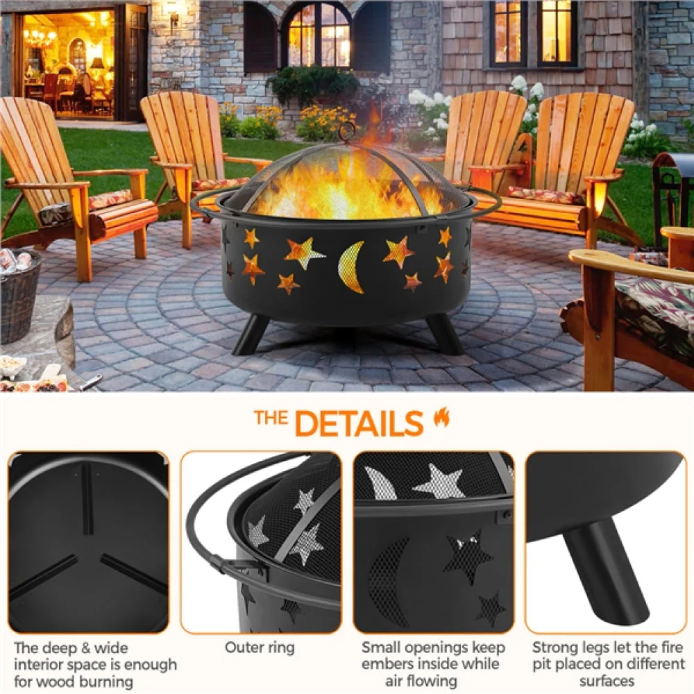 Round Fire Pit - Image 7