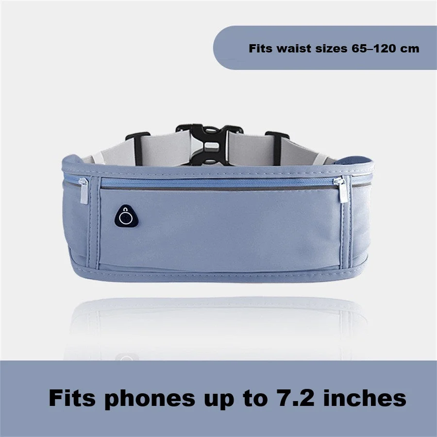 Running Belt – Waterproof, Adjustable, Elastic Strap, Sweatproof Waist - Image 5