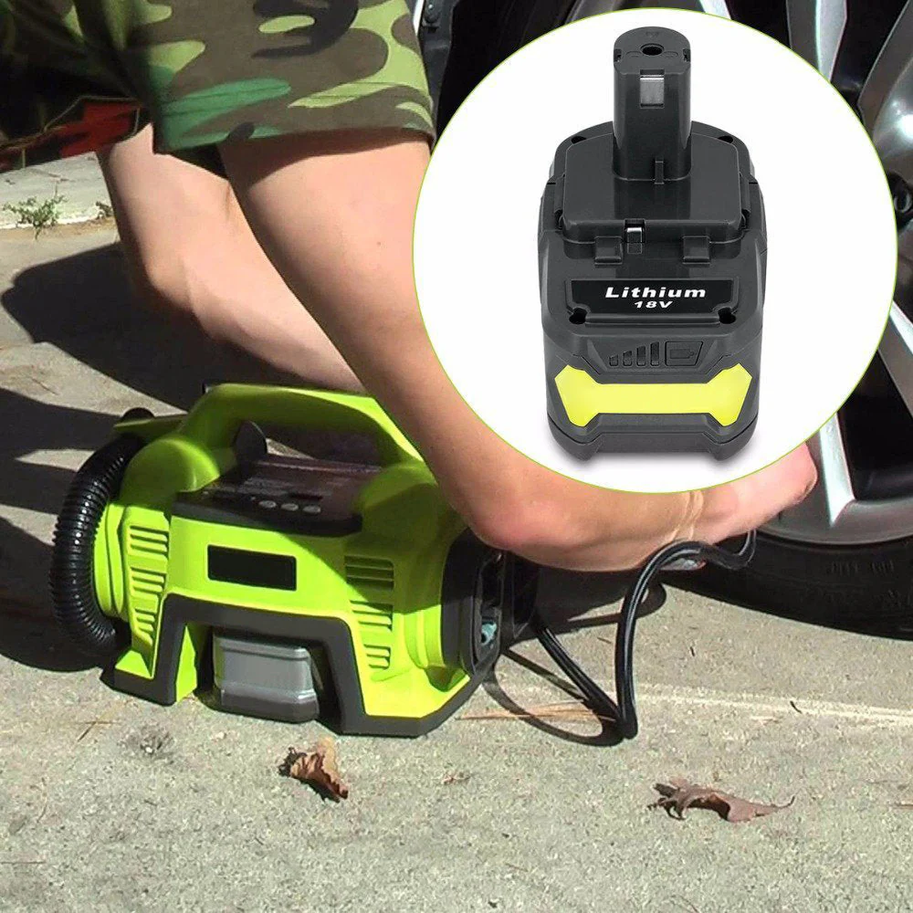 RYOBI 18V 6Ah Battery and Ryobi Battery Charger Compatible Replacement - Image 5