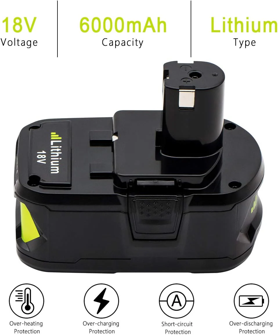 Ryobi 18V 6AH Battery Compatible Replacement Battery - Image 9