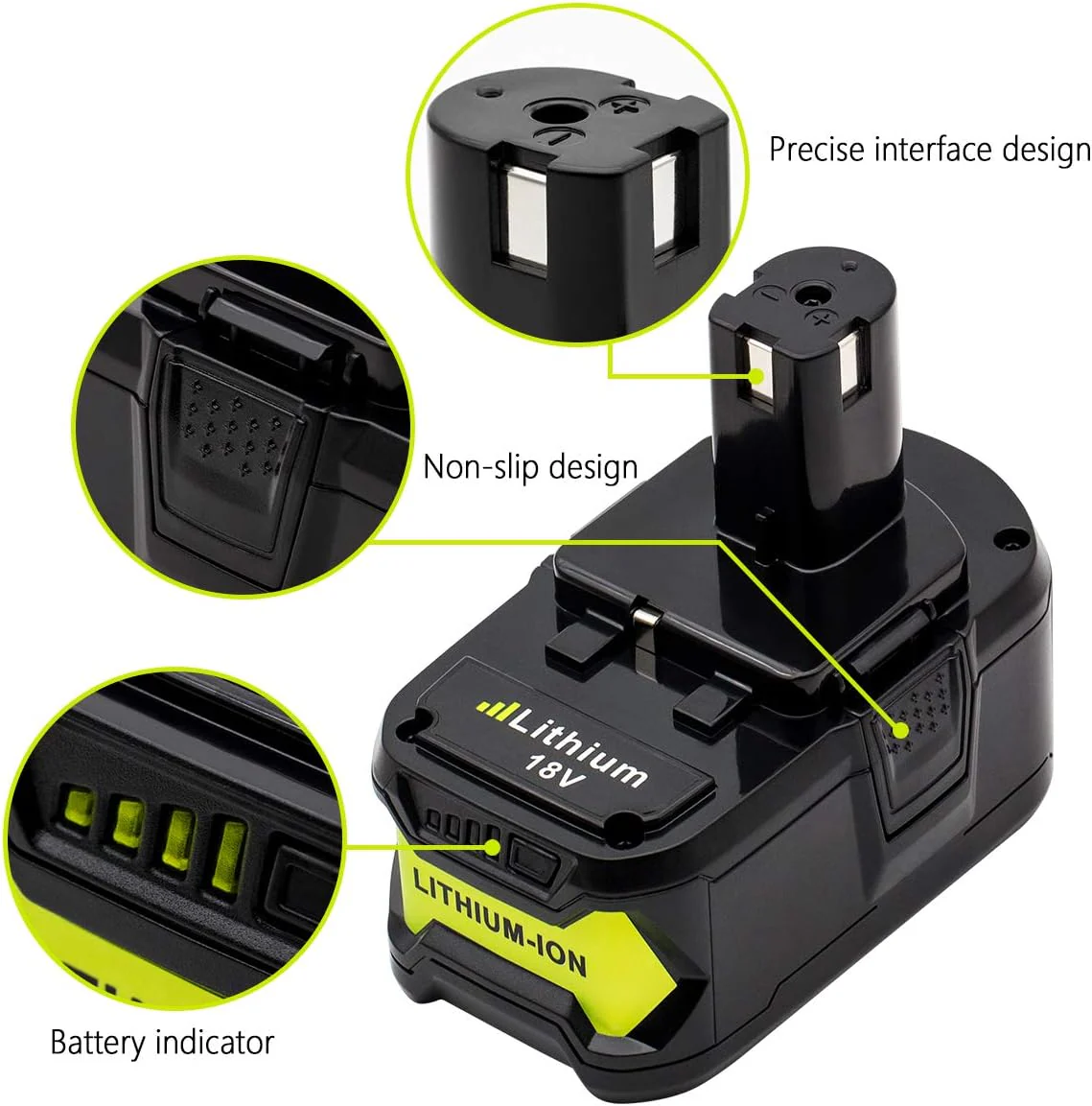 Ryobi 18V 6AH Battery Compatible Replacement Battery - Image 9