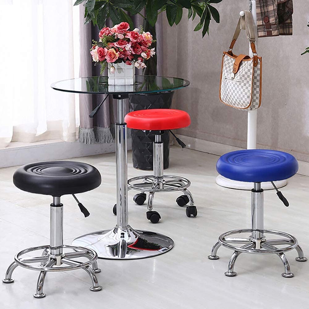 Salon Stool Adjustable Rolling Spa Stool - Image 6