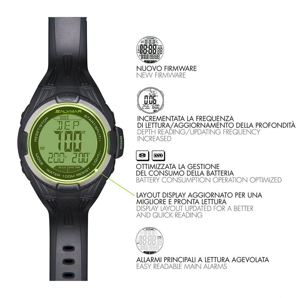 Salvimar One Plus Freediving Watch / Dive Computer - Image 4