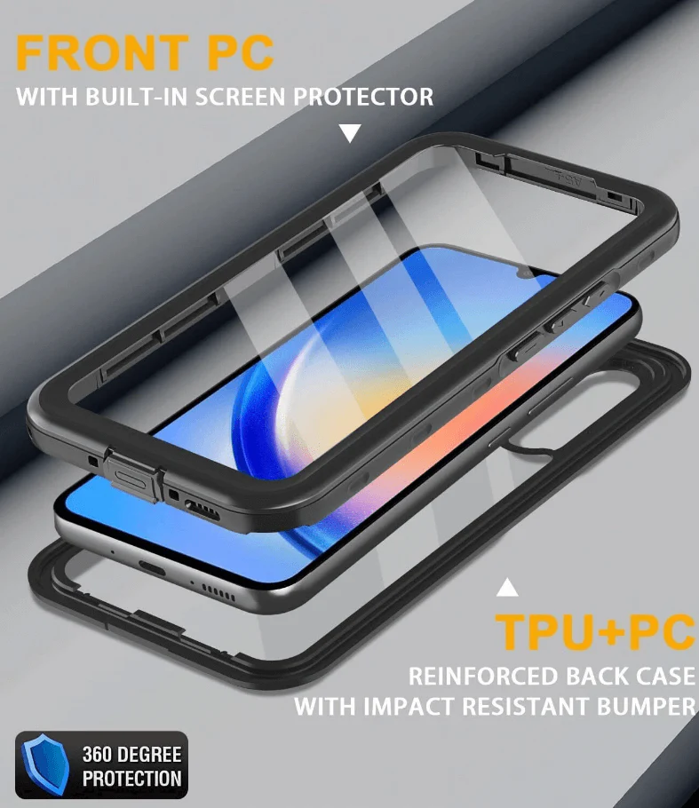 Samsung Galaxy A15 4G/5G Waterproof Case Redpepper Full Protection - Image 6