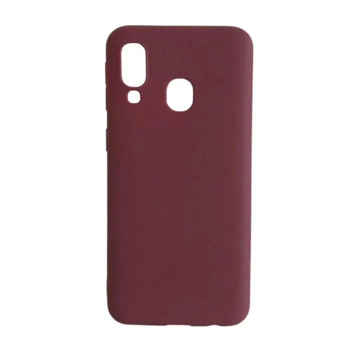 Samsung Galaxy A40 Case (Maroon) - Image 3