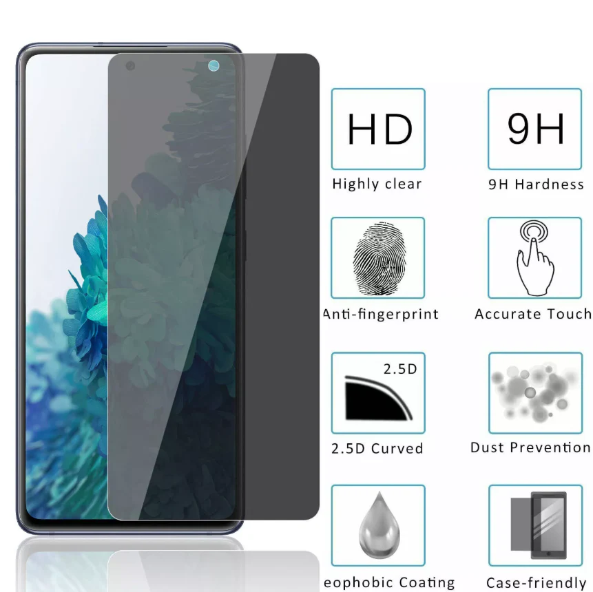 Samsung Galaxy S20 Plus Glass Privacy Screen Protector - Image 3