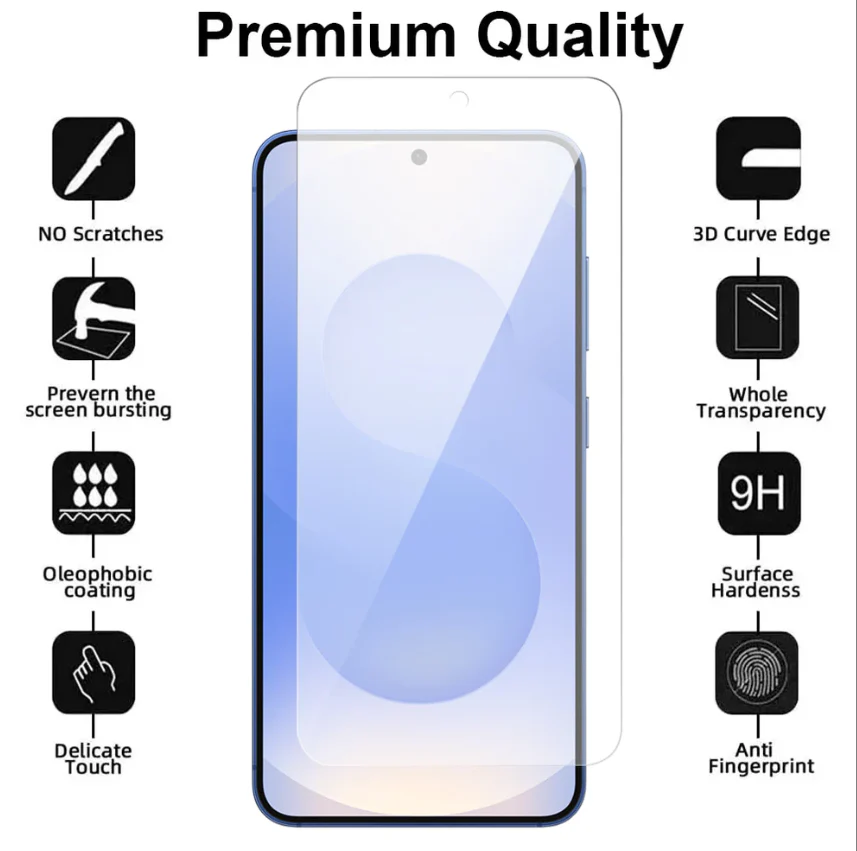 Samsung Galaxy S21 Full Screen Curved Tempered Glass Protector – 9H Hardness - Image 2
