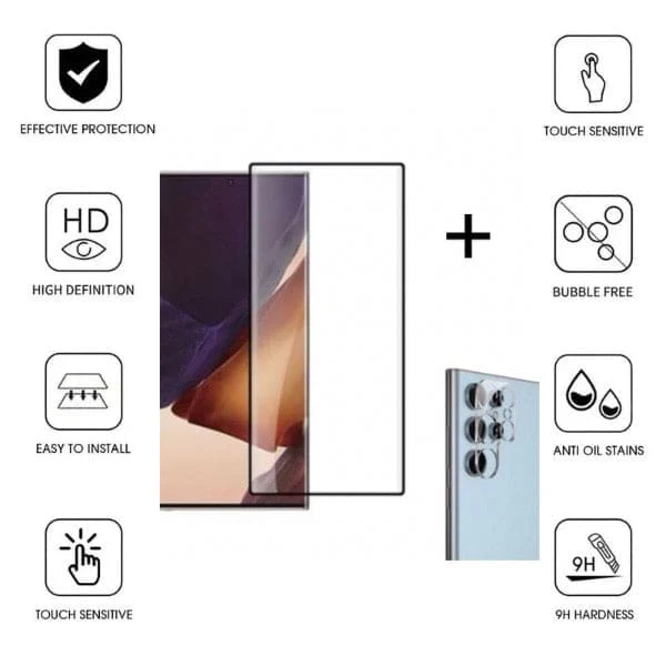 Samsung Galaxy S23 Ultra (2 in 1) Screen Protector - Image 2