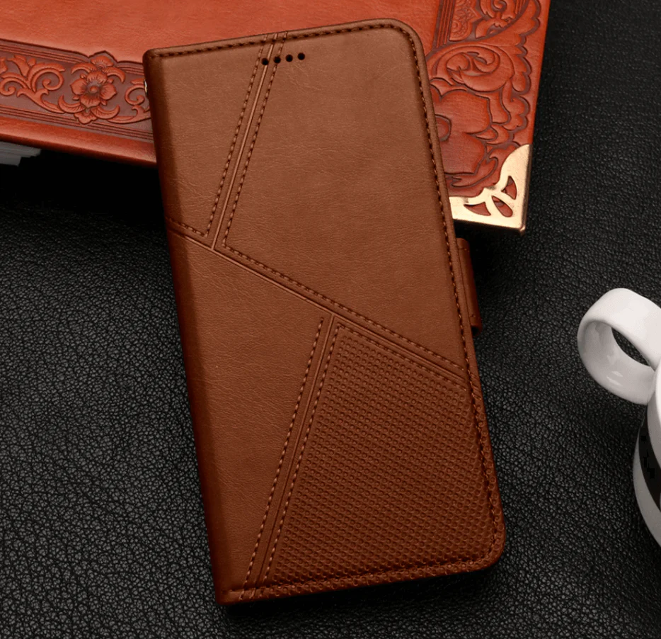 Samsung Galaxy S24 FE Flip Wallet Case Cowhide Dot Pattern - Image 5