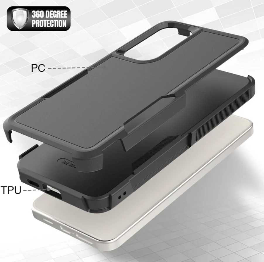 Samsung Galaxy S26 Dual Layer Armor Hard Case - Image 3