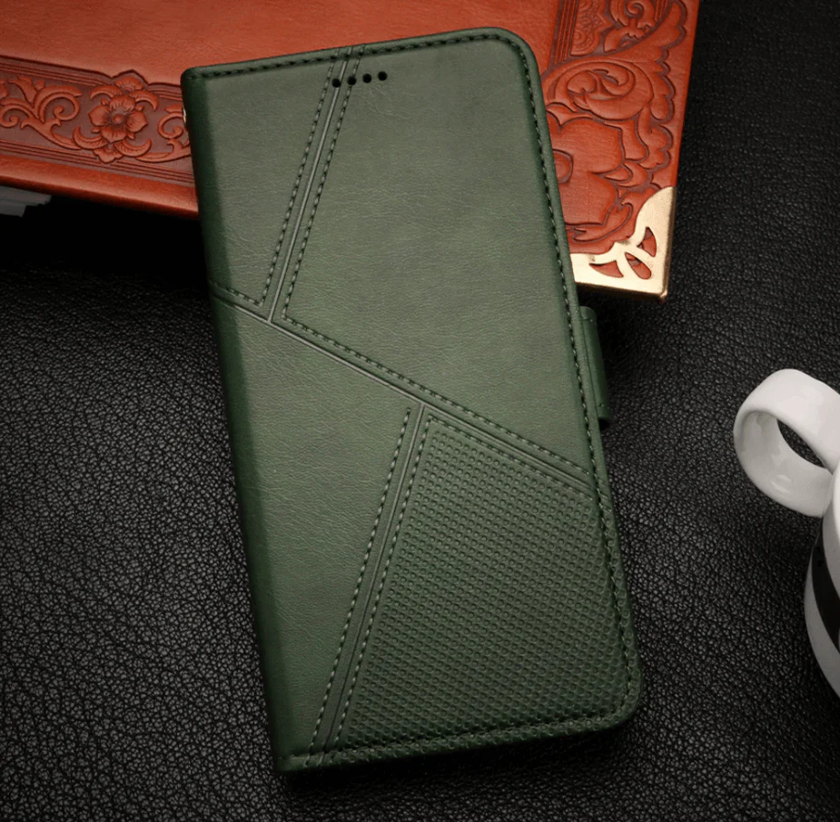 Samsung Galaxy S26 Ultra Flip Wallet Case Cowhide Dot Pattern - Image 6