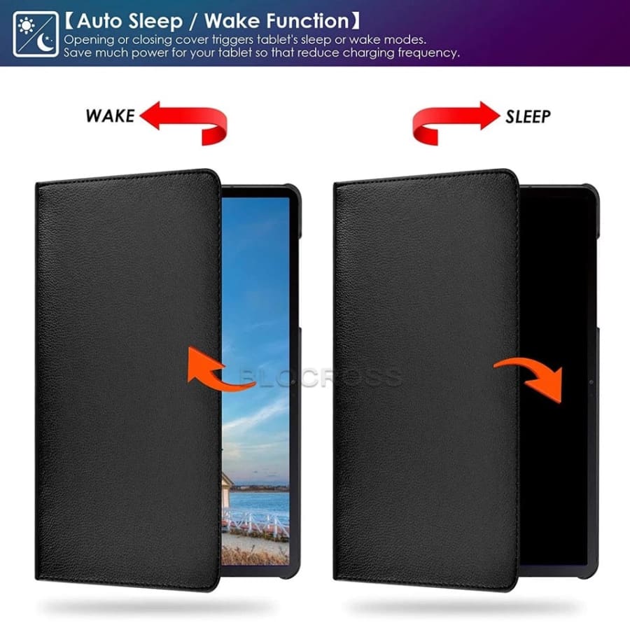 Samsung Galaxy Tab S8 Ultra 14.6” (2022) Cover - X900/X906 (Black) - Image 2