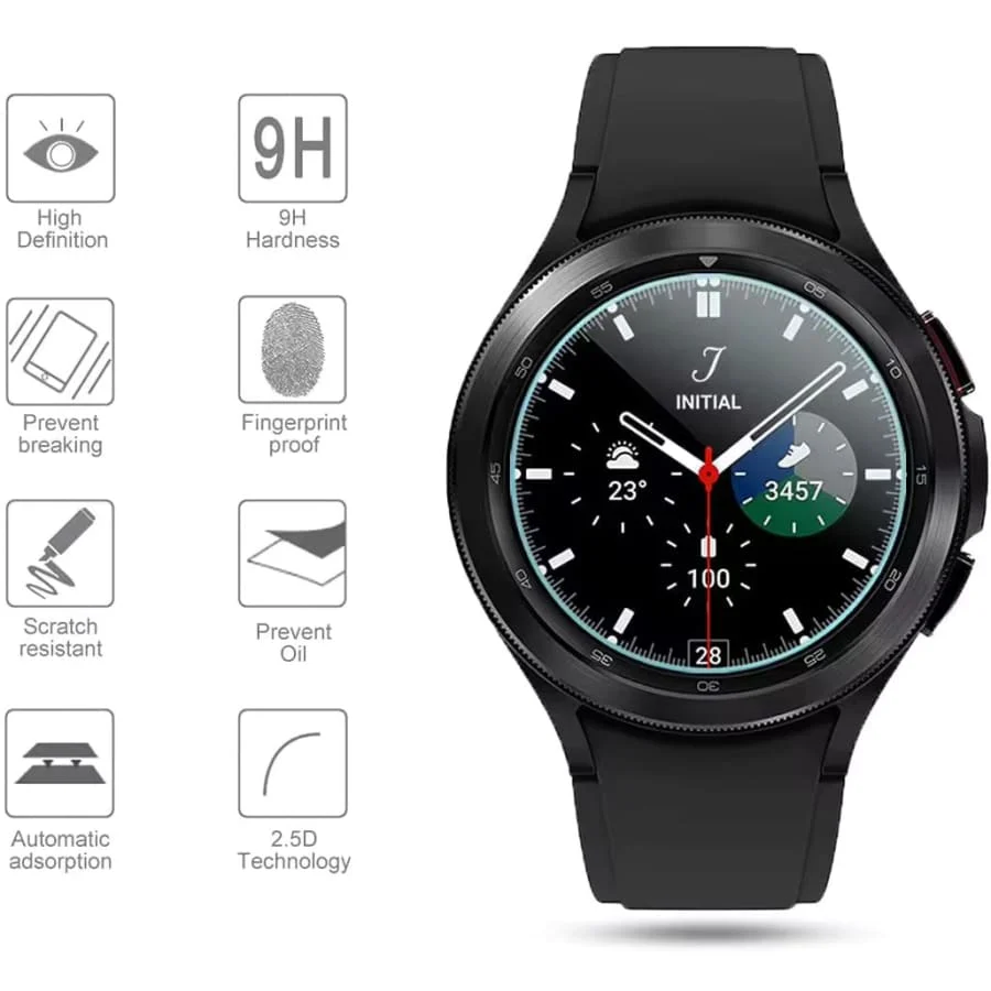 Screen Protectors for Samsung Galaxy Watch 4 Classic (42mm) (Pack of 2) - Image 2