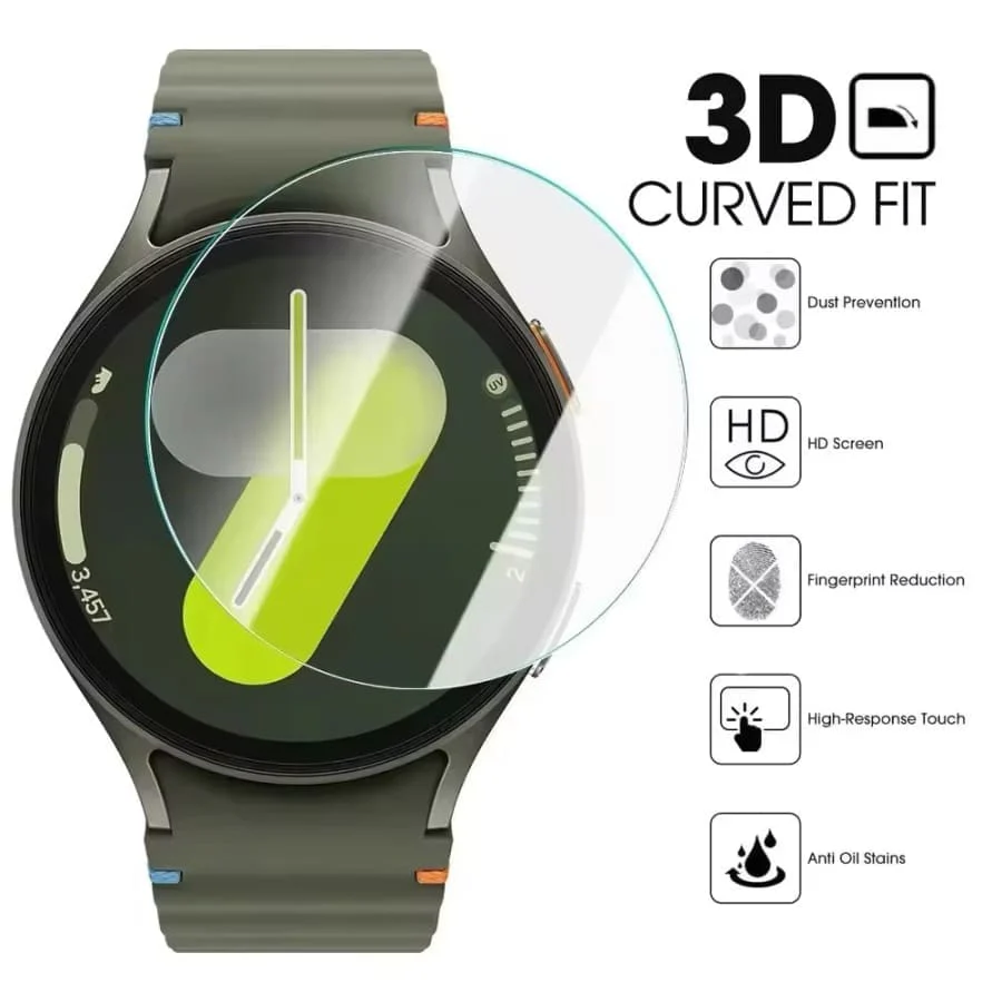 Screen Protectors for Samsung Galaxy Watch 7 (40mm) (Pack of 2) - Image 2
