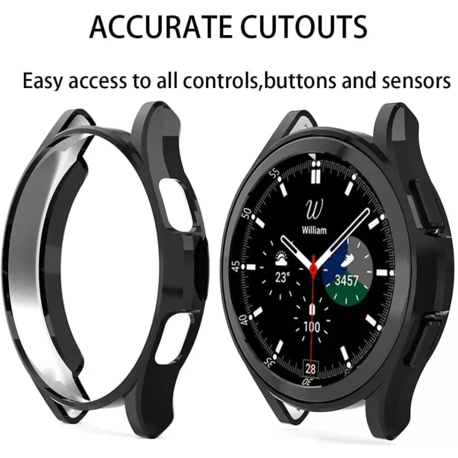 Protective Case for Samsung Galaxy Watch Gear S2 (Black) - Image 2