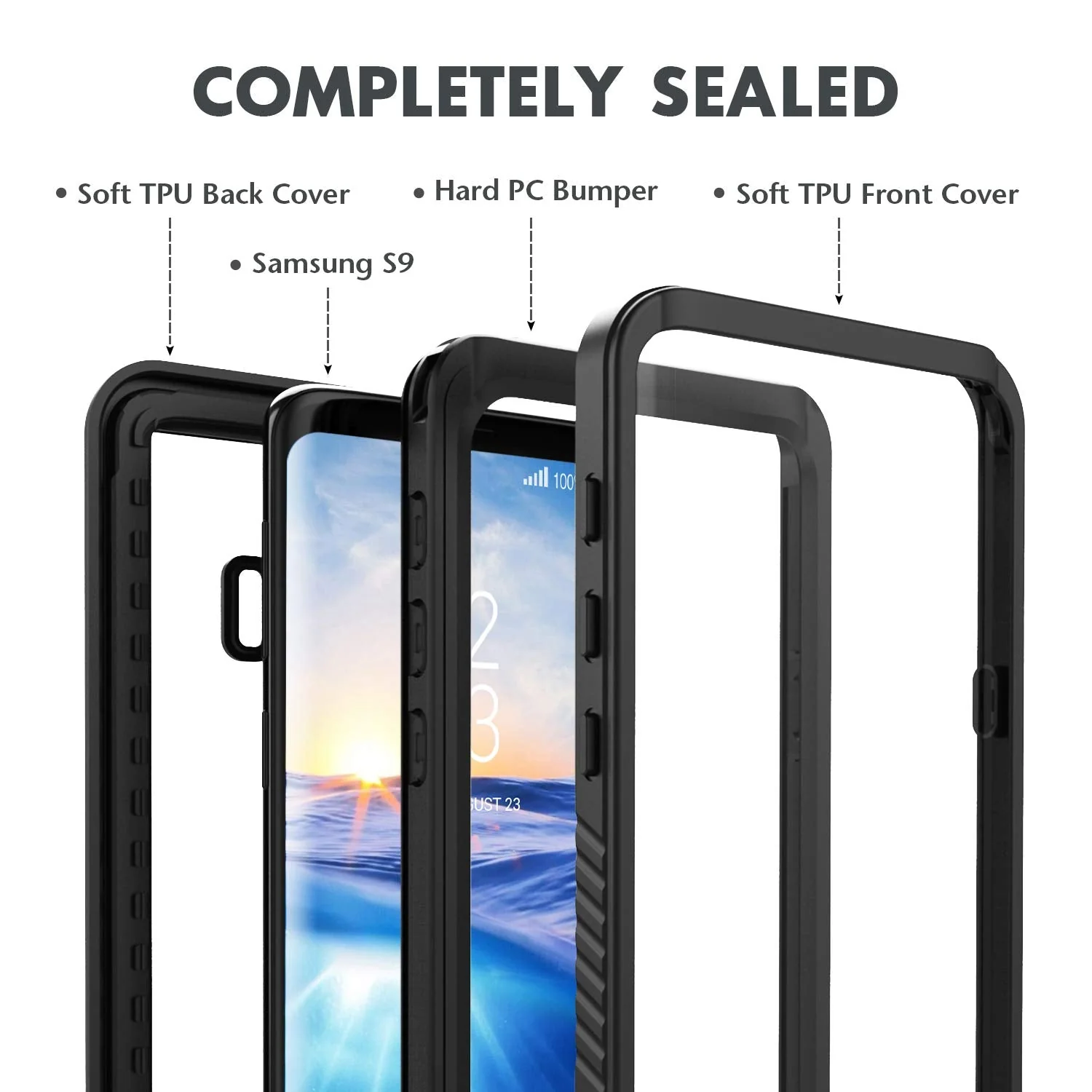Samsung S9 Case Waterproof Case - Image 5