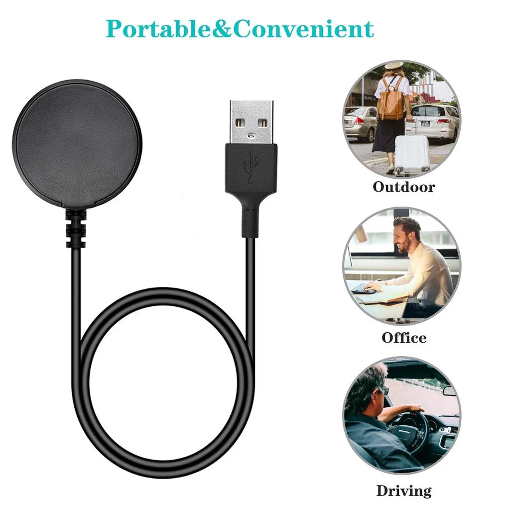 Apple Watch Wireless Charger Replacement (USB) (Black) - Image 7