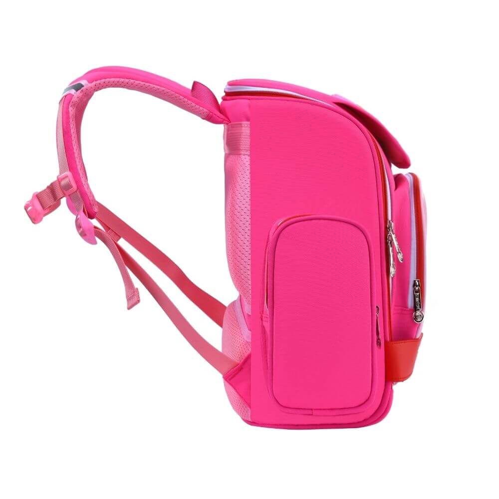 School Bag for Girls & Kids Backpack - Kitty | Pink & Purple - Image 3